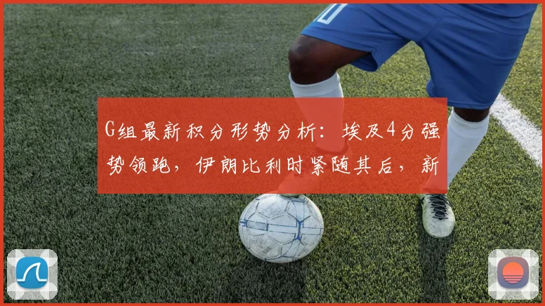 G组最新积分形势分析:埃及4分强势领跑,伊朗比利时紧随其后,新西兰垫底何解?